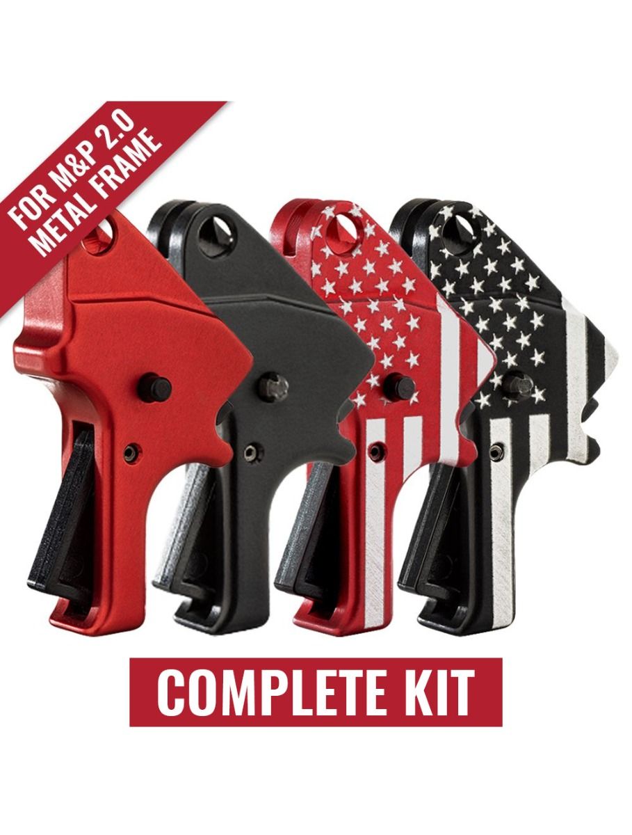 Flat-Faced Forward Set Trigger Kit for Aluminum Frame M&P M2.0 Flat-Faced Forward Set Trigger Kit for Aluminum Frame M&P M2.0 - M&P - Tactical Arms Depot