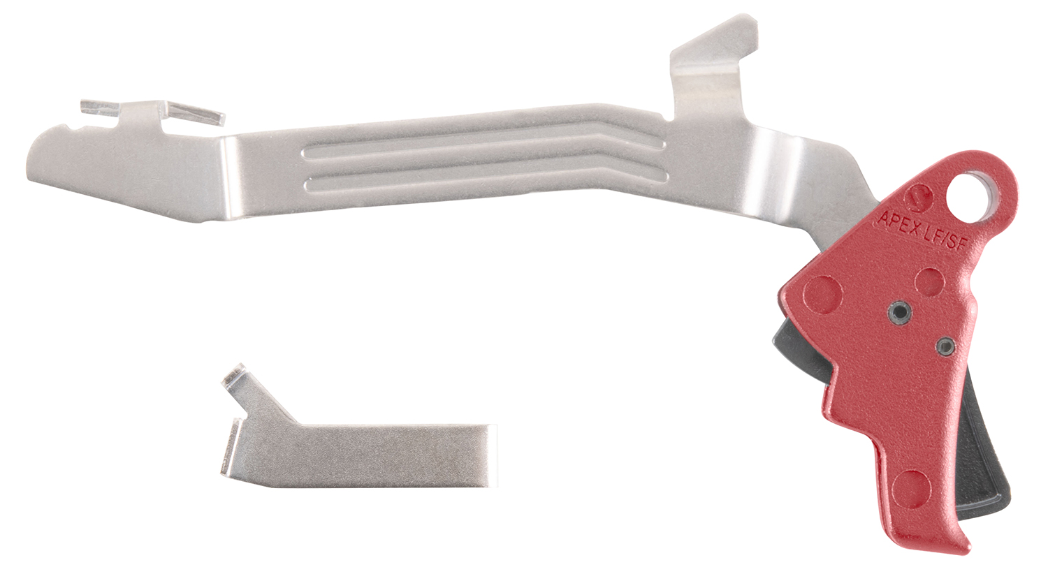 Apex Tactical 102P117RED Action Enhancement Slim Red Drop-In Compatible w/Glock 43/43X/48 Apex Tactical 102P117RED Action Enhancement Slim Red Drop-In Compatible w/Glock 43/43X/48 - Apex Tactical - Tactical Arms Depot