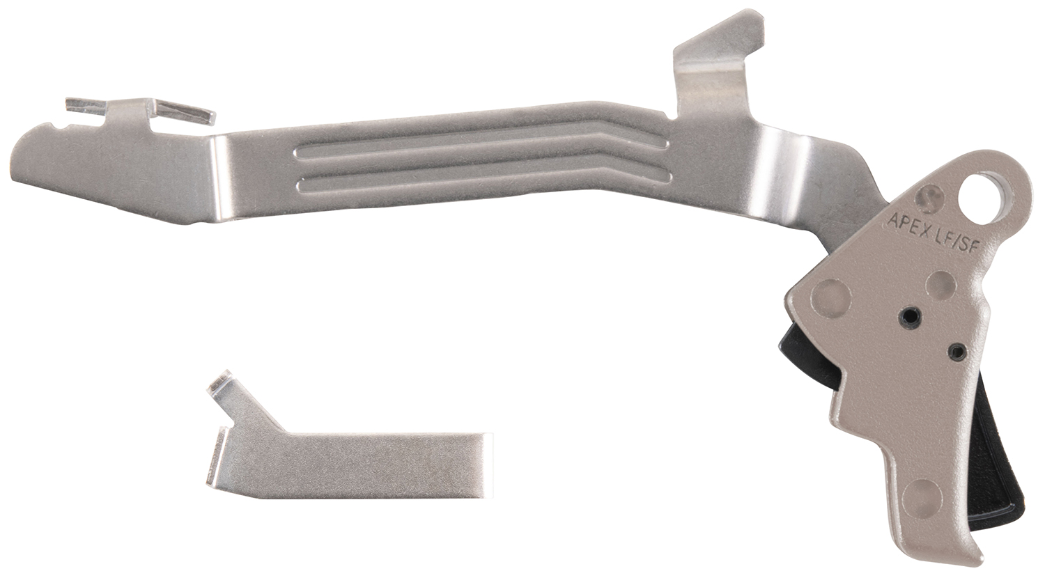 Apex Tactical 102P117FDE Action Enhancement Slim Flat Dark Earth Drop-In, Compatible w/Glock 43/43X/48 Apex Tactical 102P117FDE Action Enhancement Slim Flat Dark Earth Drop-In, Compatible w/Glock 43/43X/48 - Apex Tactical - Tactical Arms Depot