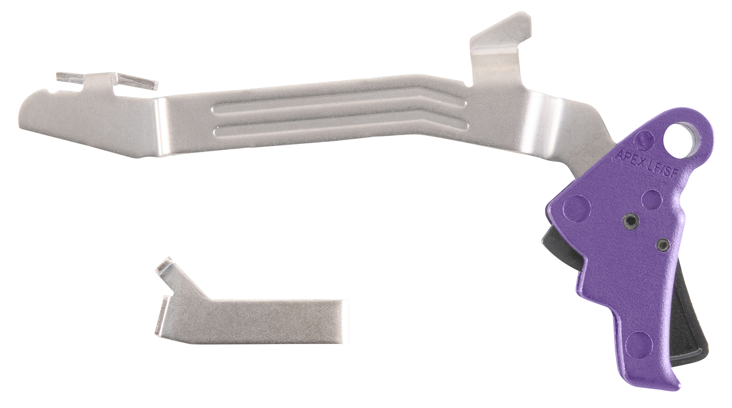 Apex Tactical 102P117PUR Action Enhancement Slim Purple Drop-In Compatible w/Glock 43/43X/48 Apex Tactical 102P117PUR Action Enhancement Slim Purple Drop-In Compatible w/Glock 43/43X/48 - Apex Tactical - Tactical Arms Depot