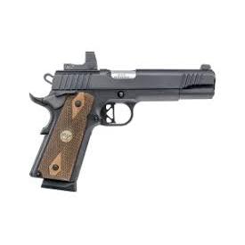 Chiappa 1911 Superior MRS Red Dot Handgun .45 ACP 5″ Barrel Blued Frame Walnut Grips ZT Red Dot Chiappa 1911 Superior MRS Red Dot Handgun .45 ACP 5″ Barrel Blued Frame Walnut Grips ZT Red Dot - Firearms - Tactical Arms Depot