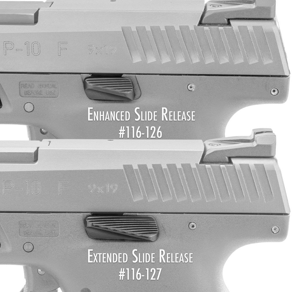 Extended Slide Release for CZ P-10 Extended Slide Release for CZ P-10 - Slides - Tactical Arms Depot
